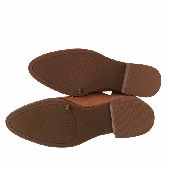 Lucky Brand Leymon Western Bootie, 6 M - Brown - Picture 2 of 7